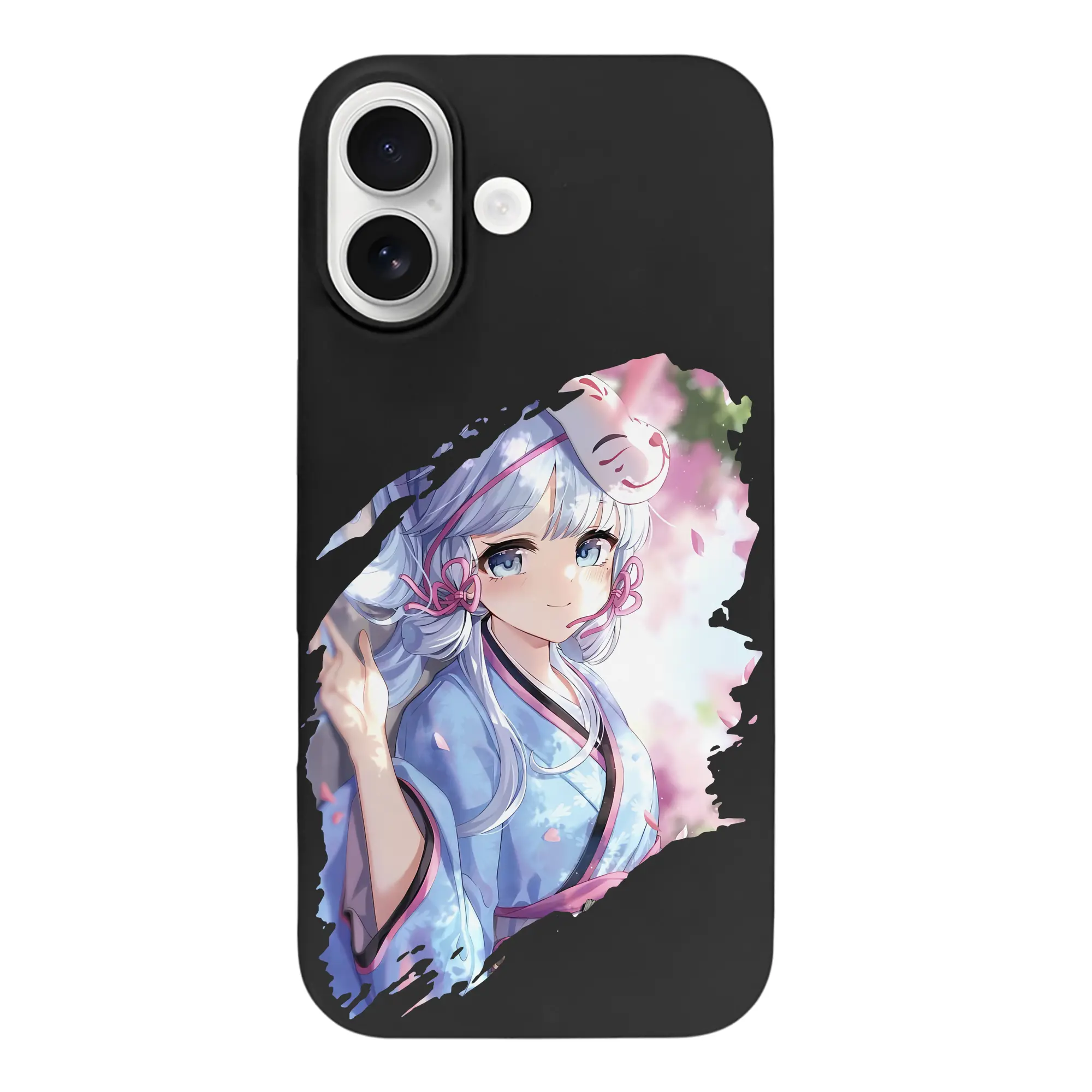 原 神 グッズ 神里綾華 - iPhone 17 シリーズ シリコンケース 薄型 耐衝撃 指紋防止 ソフトタッチカバー 精密フィット 傷防止 保護ケース iPhone 17/17 Air/17 Pro/17 Pro Max 対応